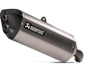 Akrapovic Sistema de escape Slip-on Line con EG-BE V-STROM 14-19/ 20-