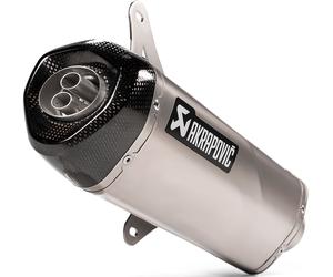 Akrapovic Sistema escape Scooter-Line con EG-BE S/O 1-1 VA - GTS/V 125/300 05-20