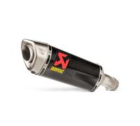 Akrapovic Slip-On Line Silenciador trasero de carbono, carbono