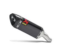 Akrapovic Slip-On Line Silenciador trasero de carbono, carbono