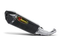 Akrapovic Slip-On Line Silenciador trasero de carbono, carbono