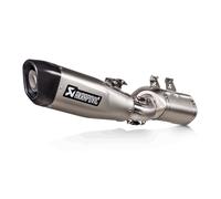 Akrapovic Slip-On Line Silenciador trasero de titanio, negro