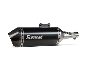 Akrapovic Slip-On Line Silenciador trasero de titanio, negro
