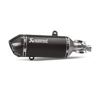 Akrapovic Slip-On Line Titanio Silenciador trasero, negro-gris