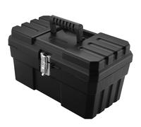 Akro-Mils 09514 ProBox 14-Inch Plastic Toolbox for Tools Hobby or Craft Storage Toolbox with Removable Tray 14-Inch x 8-Inch x 8-Inch Black
