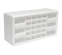 Akro-Mils 10126 - Armario de Almacenamiento de plástico con 26 cajones para organización de Garaje, Almacenamiento Lego, Caja de Herramientas para Profesores, Organizador de Maquillaje y más, 50.8 cm