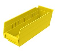 Akro-mils 30,48 cm por cm por 10 cm Nesting estante papelera caja de plástico, caso de 24