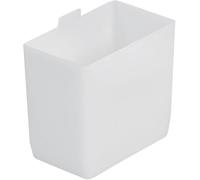 Akro-Mils 30101 - Vaso pequeño de 2 x 3-1/4 x 3 pulgadas para contenedores de estantes, blanco, 48 cajas