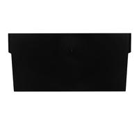 Akro-Mils 40130 Crosswise-Divisor de plástico para contenedores de Almacenamiento 30130, 30138, 30164, Color Negro (Paquete de 24)