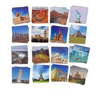 Akros Akros20404 Maxi-Memory Places of The World Frame Game