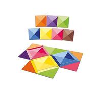 Akros- Dominó Creativo asociación por Colores, Multicolor (XAK-20529)