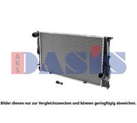Aks Dasis 050044N Enfriador de Agua Radiador para 1er 3er X1 BMW E81 E82 E87 E88