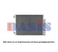 AKS DASIS Condensador Acondicionado Con Secadora para Renault Twingo III Bcm _