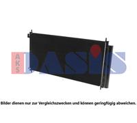 Aks Dasis Condensador Aire Acondicionado Con Secador Para Toyota Auris Kombi 2.0