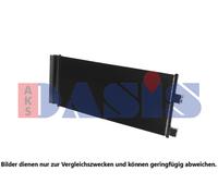 AKS DASIS Condensador Aire Acondicionado Condensador Para Opel Corsa E 1.0 Adam