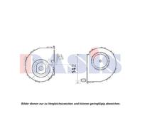 AKS DASIS Eléctrico Ventilador Interior para Mercedes-Benz Sprinter 3-T Caja