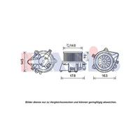 Aks Dasis Electromotor Interior Para Fiat Idea 350 Lancia Musa 350