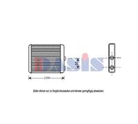 Intercambiador De Calor Para Opel Astra G CC Zafira A 210x184x25