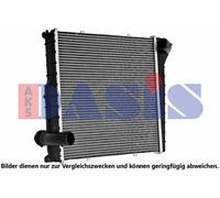 AKS DASIS Refrigerador de Agua Derecho para Porsche Boxster 2.7 S 3.4 GTS