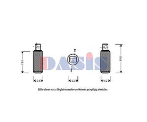 Aks Dasis Trockner Klimaanlage Aluminium Para Saab 9-5 Kombi Ys3E 803750N
