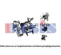 AKS DASIS Turbo Cargador Para Fiat 500C/595C/695C 312_ 1.4 500/595/695 198_ Alfa