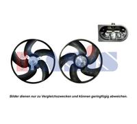 AKS DASIS Ventilador Motor para Peugeot 206 Hatchback 206+ 168038N