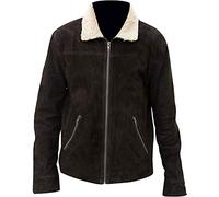Aksah Fashion Andrew Lincoln Walking Rick Grimes - Chaqueta de piel de ante para hombre, The Walking Dead - Chaqueta de cuero, M