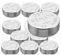 Aksans (TM) 10 pilas para reloj Renata 357 (SR44 W) AG13 1154