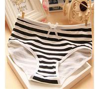 AKSPET Bragas Braguitas Tangas Anime Sexy Lindas Mujeres Rayas Bow Briefs Sexy Bikini Underwear Cotton (Color : 9, Size : One Size)