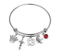 AKTAP A Court Of Thorns and Roses Jewelry Throne Of Glass Inspired Bracelet for SJM The Thirteen Fan Girl Gift, S