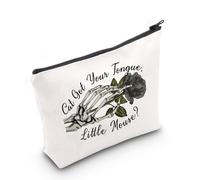 AKTAP Dark Romance - Bolsa de maquillaje Booktok Romance Gift HD Carlton Cat Got Your Tongue, bolsa con cremallera Haunting Adeline Merch, Carlton Cat-ht, MB