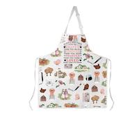 AKTAP Delantal inspirado en Anne Green Gables, regalo literario para lectores, fanáticos de Anne, regalos Always Remember You're Braver, AP., Anne Green Apron-HT