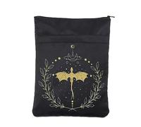AKTAP Funda para libro de cuarta ala de la serie Empyrean, regalo de Dragon Rider para libro Bookish Book Worm Pouch (funda para libro de cuarta ala)