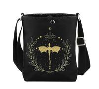 AKTAP Funda para libro de cuarta ala de la serie Empyrean, regalo de Dragon Rider para libros de gusanos, Bolso bandolera de cuarta ala