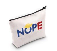 AKTAP Funny Vote Gifts Hope Over Ego Inspired Zipper Cnvas Bag Political Humor Gifts for Support President, Bolsa de voto-py1, MB