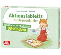 Aktionstabletts für Krippenkinder: 30 Bildkarten für die Arbeit mit U3-Kindern. Sinneswahrnehmung und Feinmotorik fördern, Selbstwirksamkeit erleben. Tolle Ideen für das Sensory Play