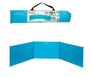 AKTIVE 53441 - Paravientos Playa Plegable 300x75 cm de Aluminio Beach