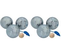 AKTIVE 54034, Estuche Petanca con 3 Bolas Sports (Paquete de 2)