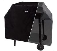 AKTIVE 61555 - Funda Barbacoa Exterior Impermeable, Reforzada y Ajustable, Material 100% poliéster, Medidas 142x60,5x120cm, Protección para Parrillas, Accesorios para barbacoas