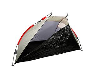 Aktive 62134 Tienda Paravientos Beach, 200 x 100 x 90 cm, Gris
