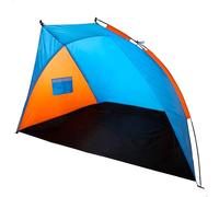 Aktive 62137 - Tienda paravientos azul y naranja 200x125x120 cm