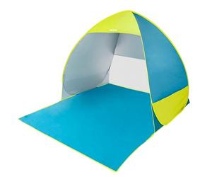 Aktive 62165 Tienda de playa Pop Up azul y verde Beach