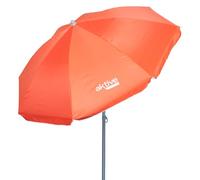 AKTIVE 62243, Sombrilla playa Ø180 cm c/mástil inclinable y protección UV50 Coral