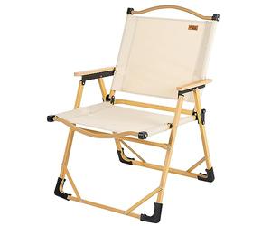 AKTIVE 63022 - Silla Plegable de Camping Tipo Glamping Sabana, Material: poliéster y Aluminio, Resistente, Peso máximo soportado 110 kg, Medidas 61 x 54 x 77 cm