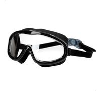AKTIVE Aqua Sport Gafas Buceo niño, Negro, Banda Silicona elástica Ajustable, Cierre de Clic, Libre de látex, Hipoalergénico, Antivaho, Antifugas, Protección UV, Máscara Snorkel, 12 años (54243)