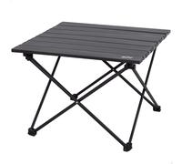 Aktive Camping - Mesa plegable camping, 43x40x31 cm, topes antivuelco, estructura acero, peso máximo soportado 30 kg, bolsa transporte asa hombro, mesa camping plegable