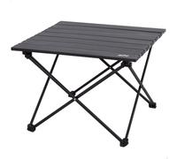 AKTIVE Camping Mesa Plegable Camping, 43x40x31 cm, Topes antivuelco, Estructura Acero, Soporta 30 kg, Plegado Compacto, Bolsa Transporte asa Hombro, Mesas Plegables (63170)