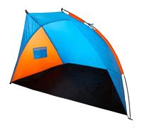 Aktive 62137 - Tienda paravientos azul y naranja 200x125x120 cm