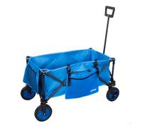 Aktive carro playa plegable azul c/ruedas 360º 108 cm