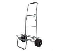 Aktive 62377 Folding Beach Cart With Large Wheels 55x40x100 Cm Gris